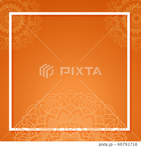 Background template with mandala designs 60791716