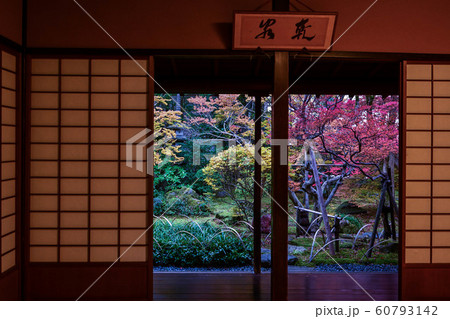 寺島蔵人邸の紅葉 60793142