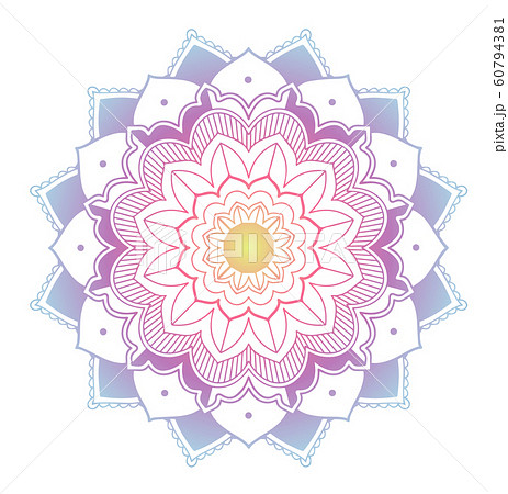 Mandala patterns on isolated background 60794381