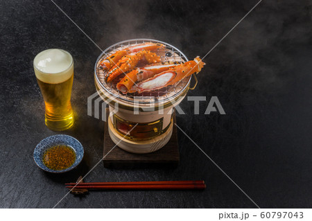 かに料理　Delicious king crab dishes 60797043