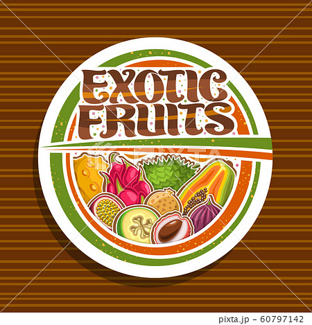 Vector logo for Exotic Fruits 60797142