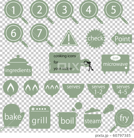 Icon set for recipe 60797385