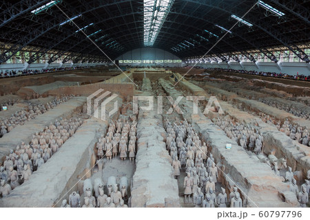 Warriors of famous Terracotta Army in Xian China 60797796