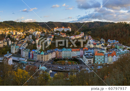 Karlovy Vary in Czech Republic 60797937