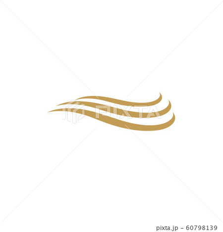 Hair wave logo vector icon 60798139
