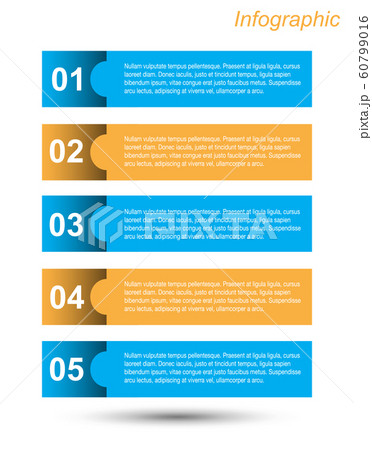 Info-graphic design template. 60799016