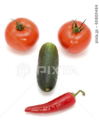 face from vegetables face from vegetables 60800484
