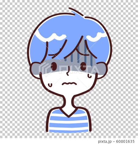 Male facial expression upset Male facial expression upset 60801635