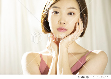 女性 ビューティー 純粋の写真素材