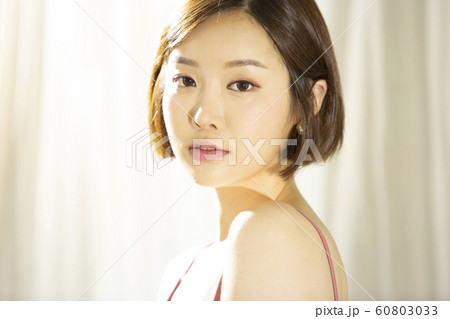 女性 ビューティー 純粋の写真素材