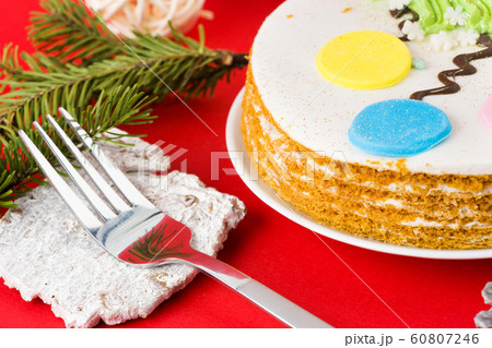 Christmas cake 60807246