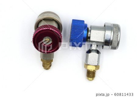 Quick coupler contains r134a adapter for 60811433