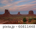 Sunset in the Monument Valley 60811448