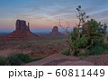Sunset in the Monument Valley 60811449