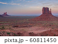 Sunset in the Monument Valley 60811450