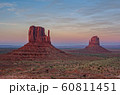 Sunset in the Monument Valley 60811451