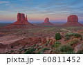 Sunset in the Monument Valley 60811452