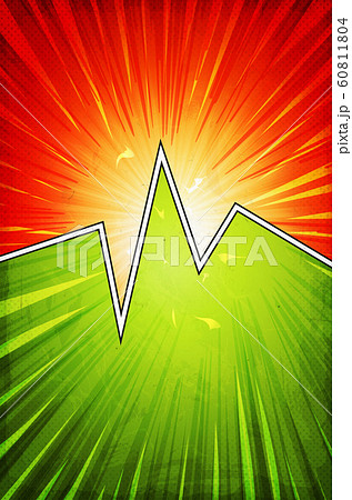 Comic Book Action Layout Background With Power Fx 60811804