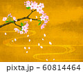 桜　和背景 60814464