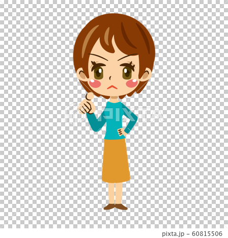 女性イラスト　 60815506