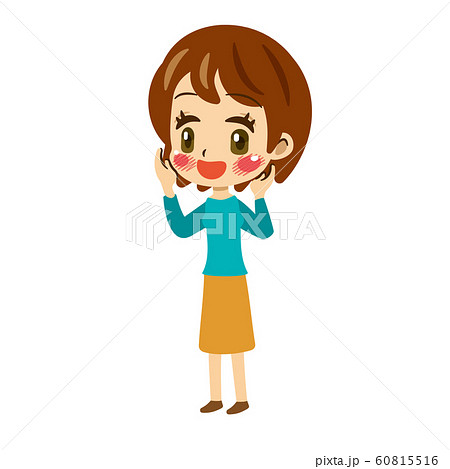 女性イラスト　 60815516