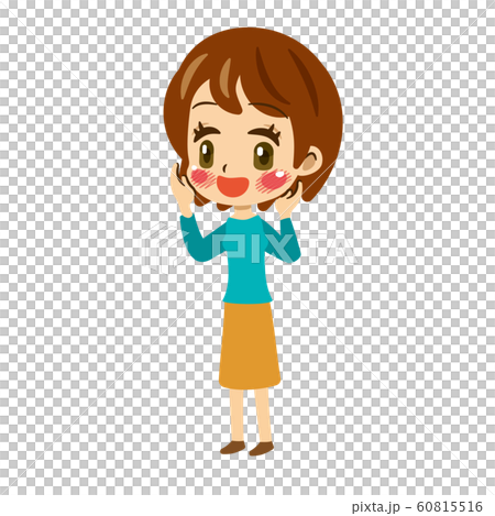 女性イラスト　 60815516