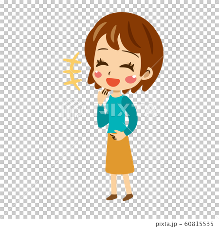 女性イラスト　 60815535