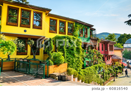 Traditional houses in Bursa, Turkey 60816540