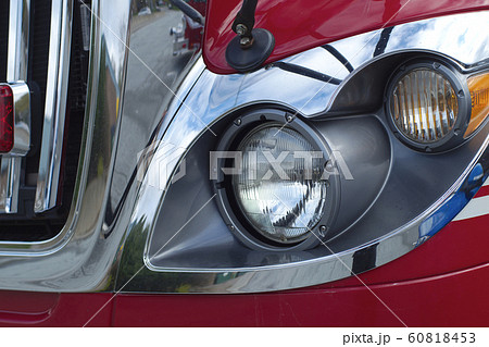 stainless steel metal tank diamond background blue sky 60818453