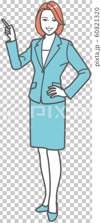 Business woman pointing Business woman pointing 60821320