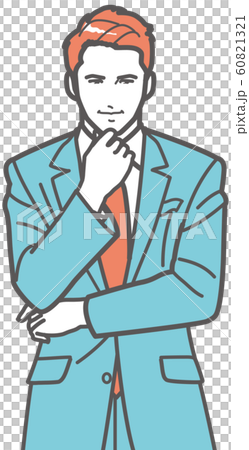Thinking businessman Thinking businessman 60821321