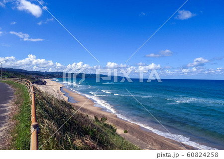 出雲 海岸線 しおさいロード 島根 出雲 海岸線 しおさいロード 島根 60824258