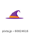 Halloween traditional witch hat with strap in 60824616