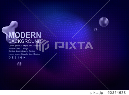 Gorgeous blue hue background with circles and abstract geometric shape Gorgeous blue hue background with circles and abstract geometric shape 60824628