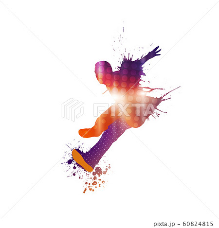 Dancer silhouette 60824815