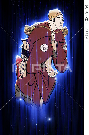 二世坂東三津五郎の百姓深草の治朗作　光バージョン 60825054