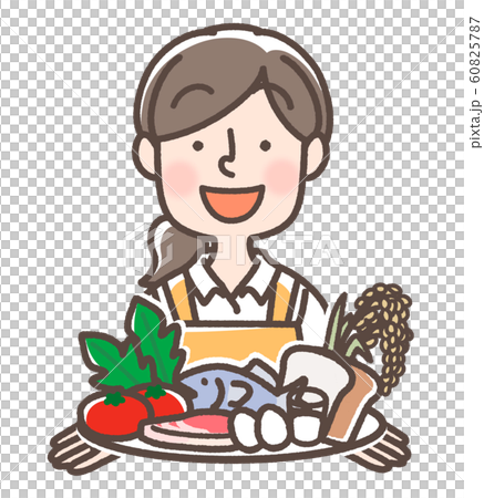 營養管理媽媽圍裙開放三角 60825787