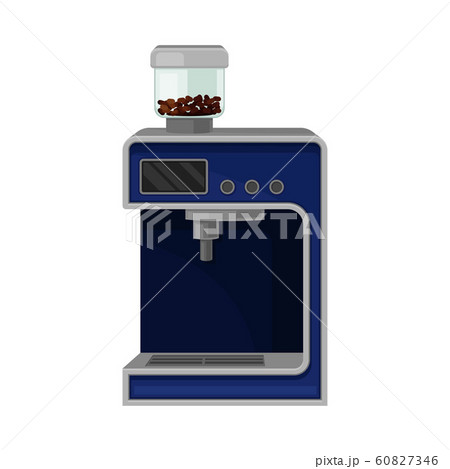Coffee Maker Isolated on White Background Vector Illustrated Item 60827346