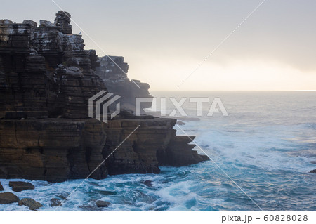 Cliffs and Atlantic ocean in Peniche. Portugal Cliffs and Atlantic ocean in Peniche. Portugal 60828028