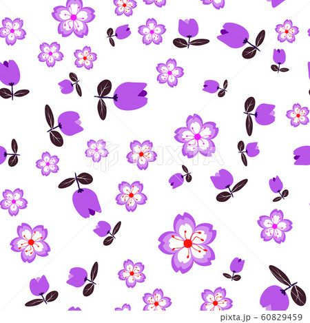 Sakura flowers. For fabric, baby clothes, Sakura flowers. For fabric, baby clothes, 60829459