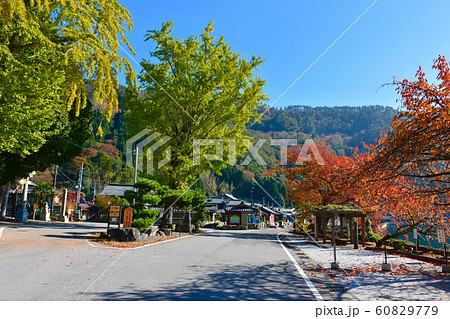 菅浦の湖岸 集落景観 町並み 菅浦の湖岸 集落景観 町並み 60829779