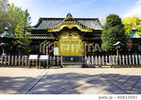 【東京都】上野東照宮・国指定重要文化財 唐門 【東京都】上野東照宮・国指定重要文化財 唐門 60833091