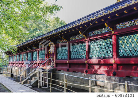 【東京都】上野東照宮・国指定重要文化財 透塀 【東京都】上野東照宮・国指定重要文化財 透塀 60833101