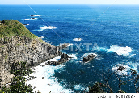 四国最南端　足摺岬の絶景　足摺灯台 60833937