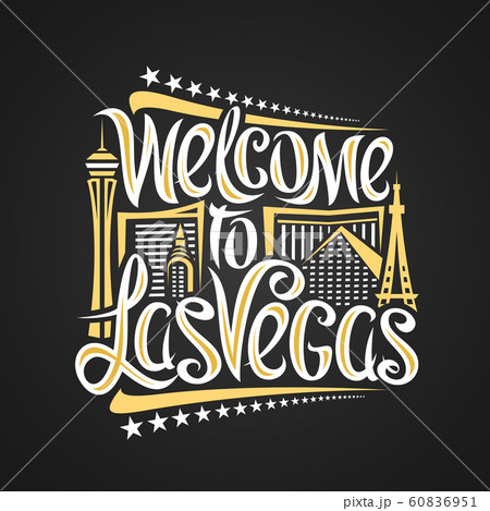 Vector poster for Las Vegas 60836951