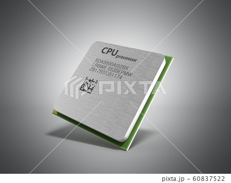 Central Computer Processors CPU High resolution 3d 60837522