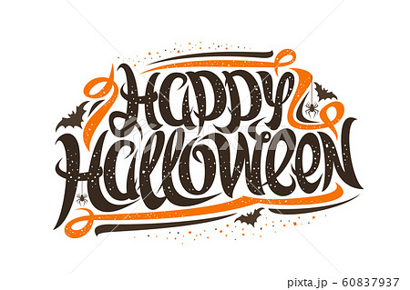 Vector greeting card for Halloween Vector greeting card for Halloween 60837937