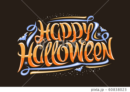Vector greeting card for Halloween 60838023