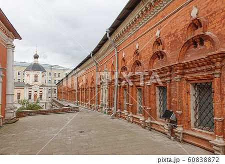 An old red brick building. Moscow ancient 60838872