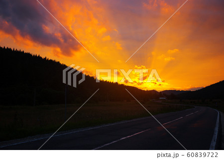 beautiful mountain road 60839722